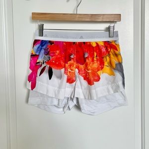 Adidas x Stella McCartney blossom shorts